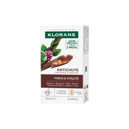 Klorane Anti-Hair Loss Hair Treatment (90 capsules) - Healtsy