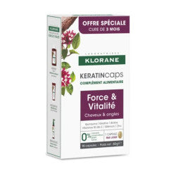 Klorane Hair Keratincaps (x90 capsules)