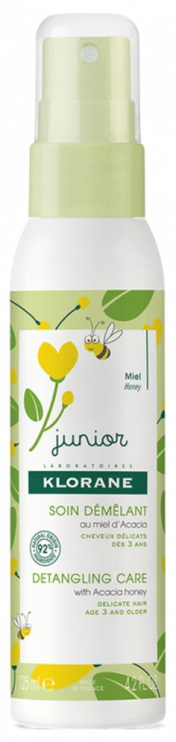 Klorane Junior Acacia Honey Detangling Spray - 125Ml - Healtsy