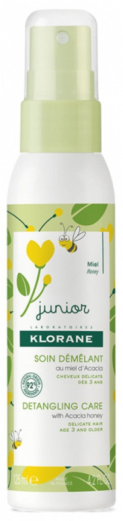 Klorane Junior Acacia Honey Detangling Spray - 125Ml