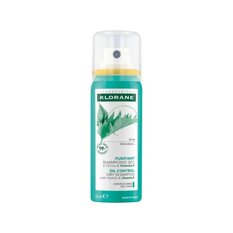 Klorane Nettle & Vitamin E Dry Shampoo - 50ml