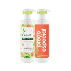 Klorane Petit Junior Peach Shampoo - 500ml (Double Pack) - Healtsy