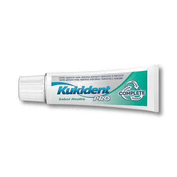 Kukident Pro Fix Every Day Adhesive Cream without Flavor - 47g - Healtsy
