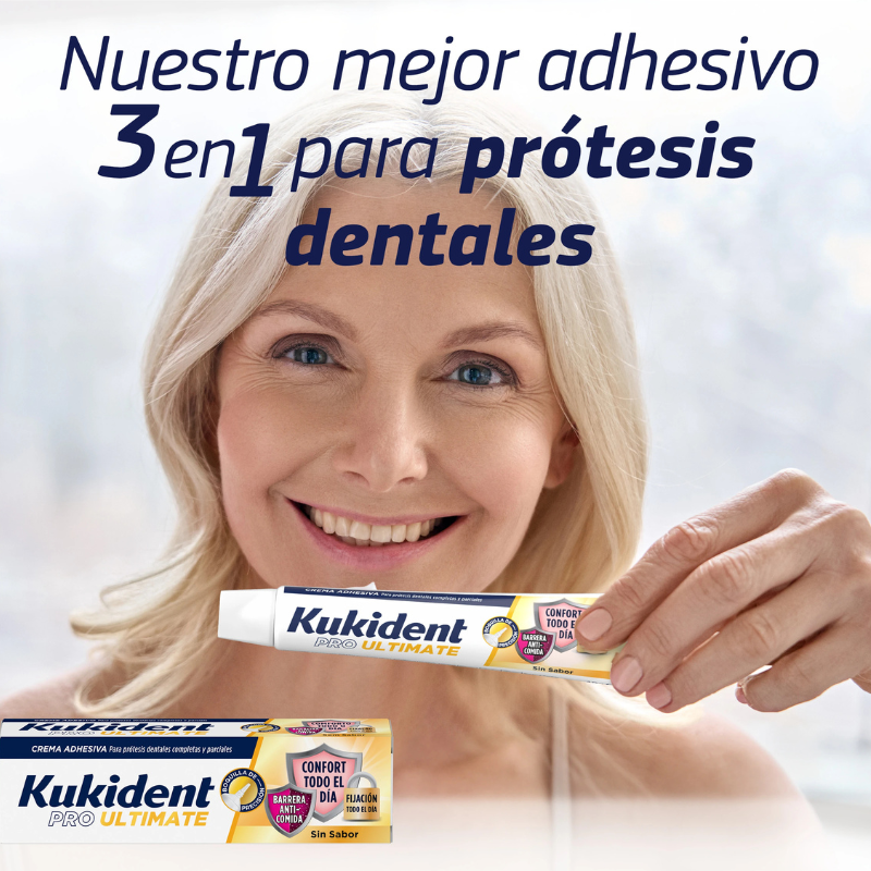 Kukident Pro Ultimate Anti-Food Barrier Flavor-Free - 40 g (Twin Pack) - Healtsy