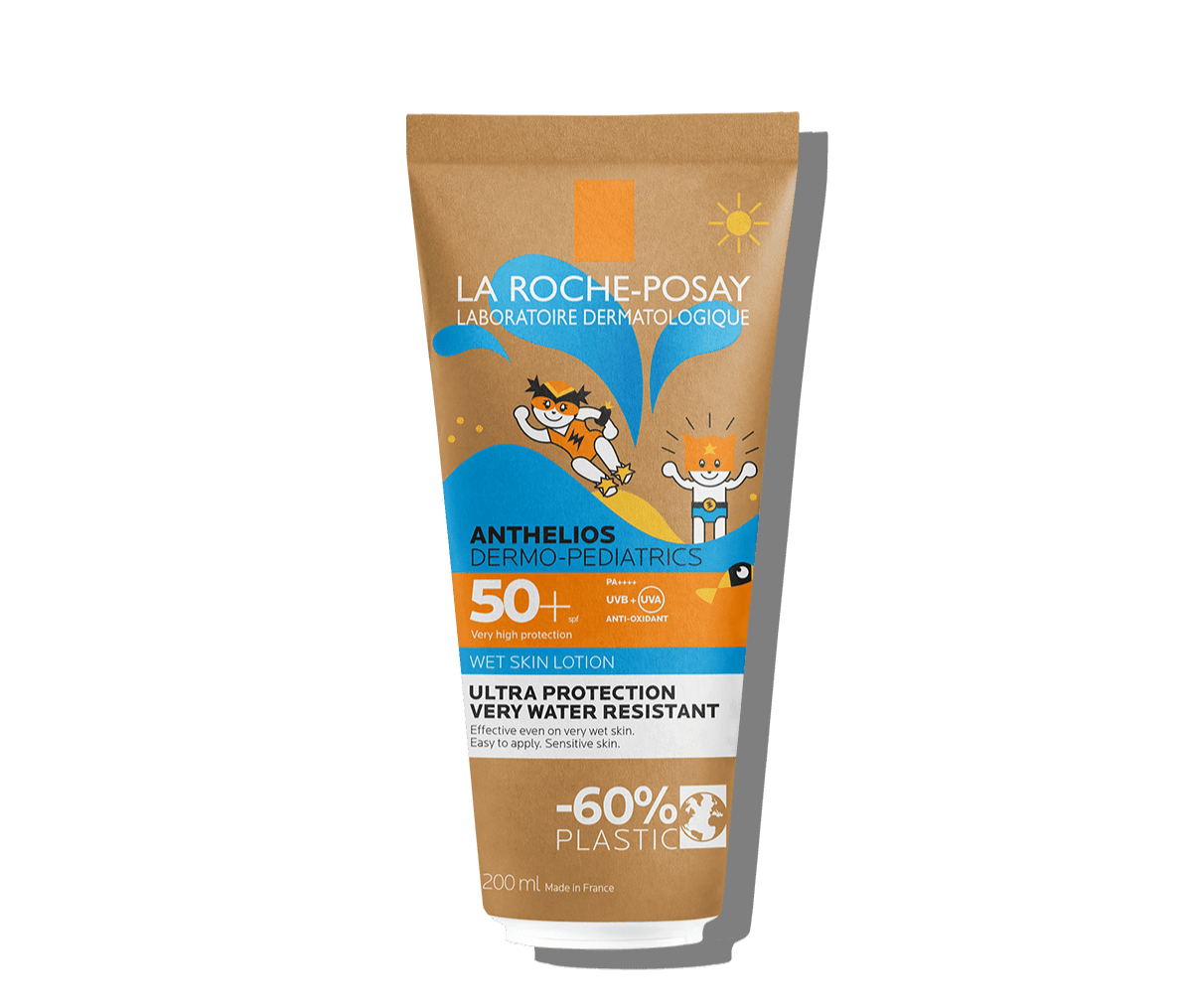 La Roche - Posay Anthelios Dermo Pediatrics Wet Skin SPF50+ - 200ml + Poncho Offer – Buy Now at Healtsy