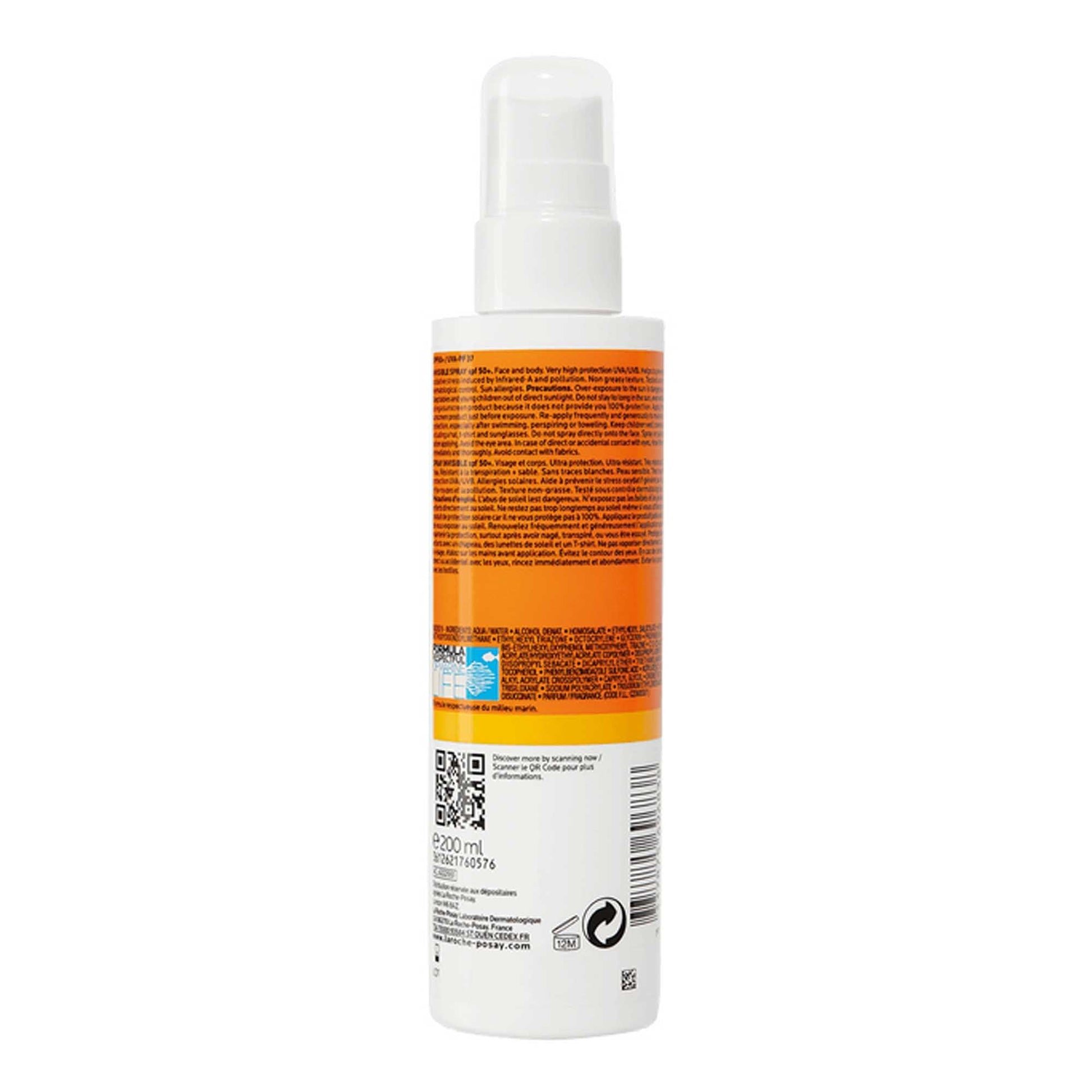 La Roche - Posay Anthelios Invisible Spray SPF30 - 200ml – Buy Now at Healtsy