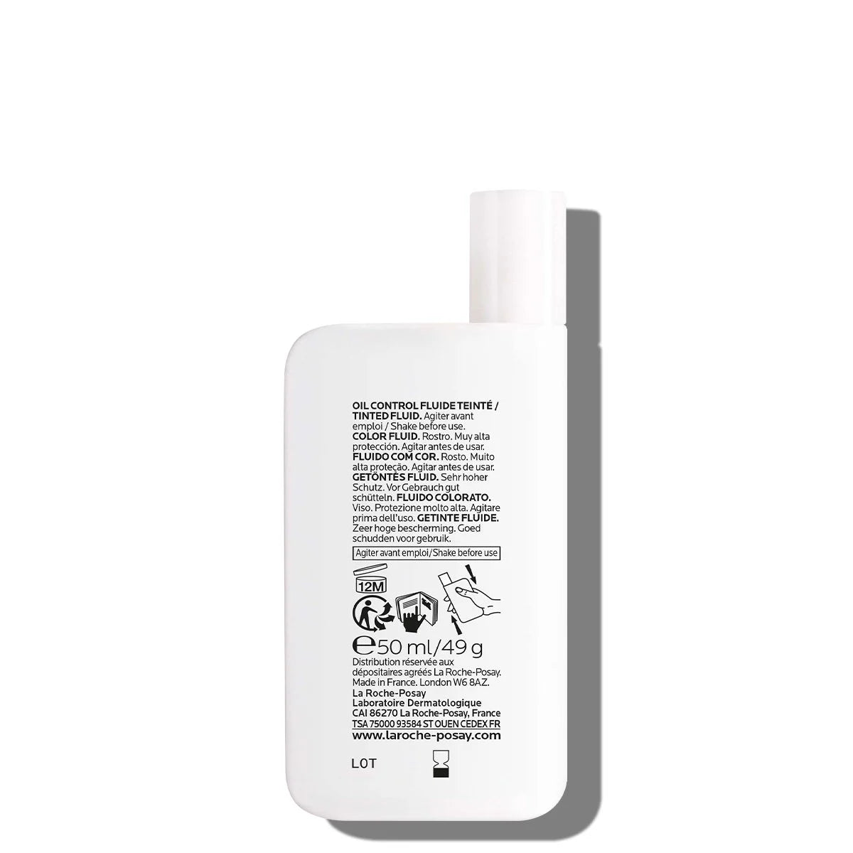 La Roche - Posay Anthelios UVMune Oil Control Fluid with/ Tint _ SPF50+ - 50ml – Buy Now at Healtsy