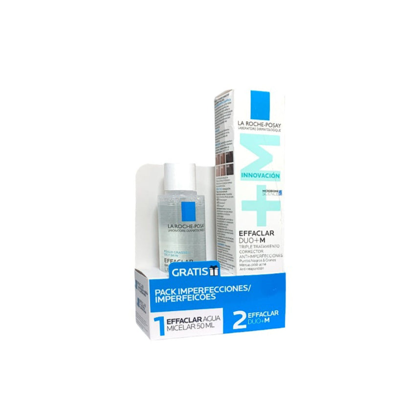 La Roche-Posay Effaclar Duo(+M) - 40ml + Micellar Water Offer - 50ml