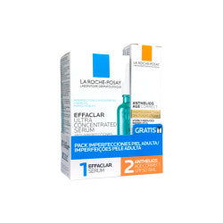 La Roche-Posay Effaclar Serum Ultra - 30ml + Anthelios Age Correct - 15ml Offer - Healtsy