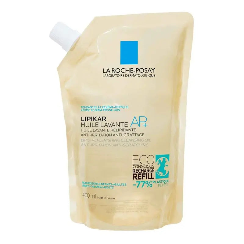 La Roche-Posay Lipikar AP(+) Cleansing Oil _Refill - 400Ml (Special Price) - Healtsy
