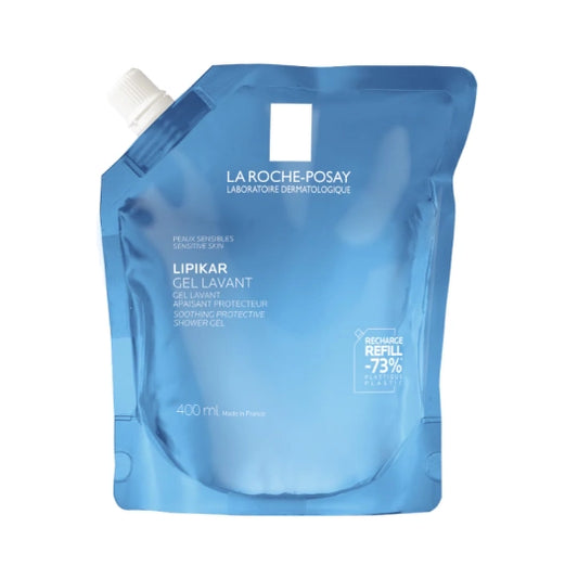 La Roche Posay Lipikar Cleansing Gel Refill - 400Ml - Healtsy