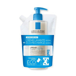 La Roche Posay Lipikar Syndet AP+ - 400ml + Refill 400ml - Healtsy