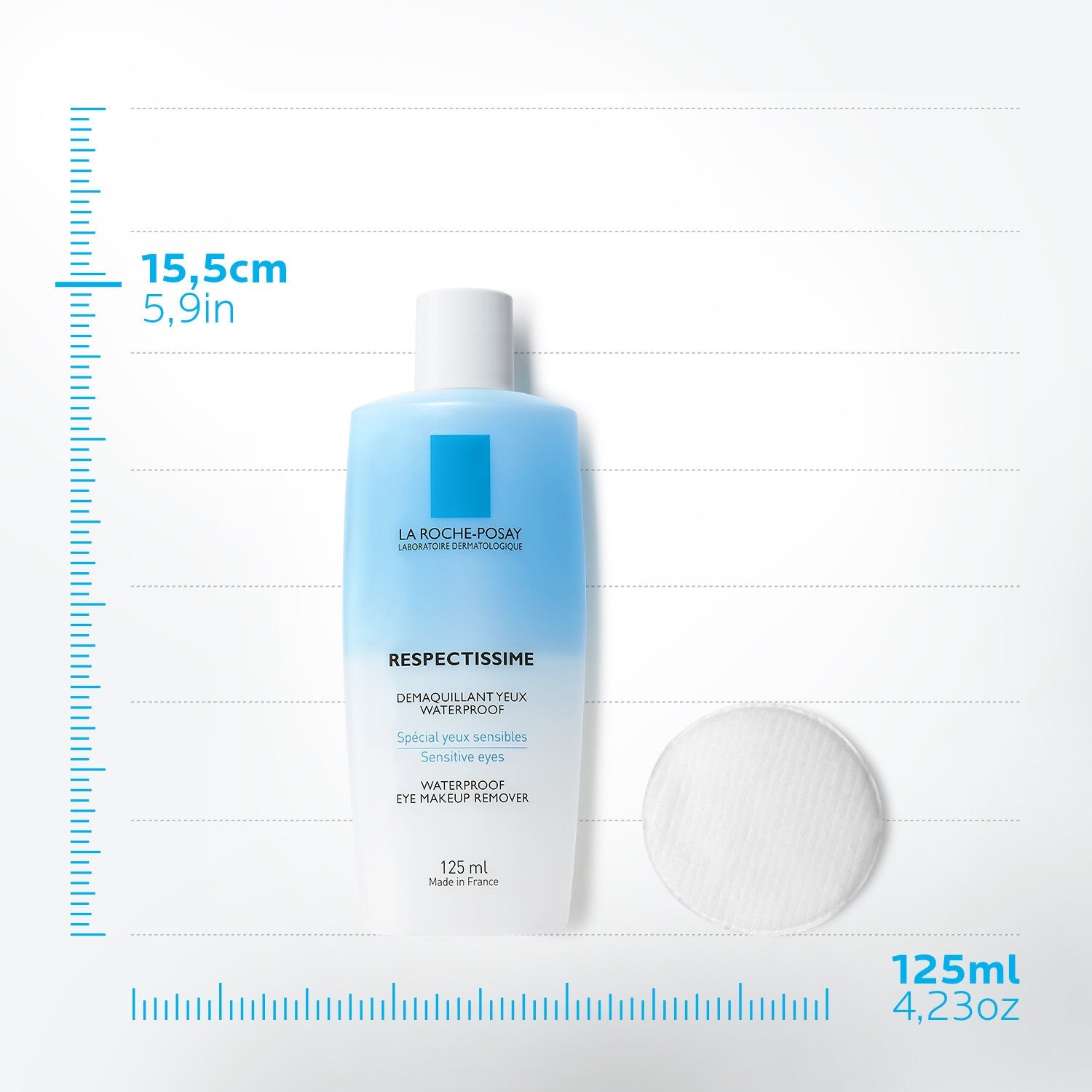 La Roche - Posay Waterproof Eye Make - Up Remover - 125ml – Buy Now at Healtsy