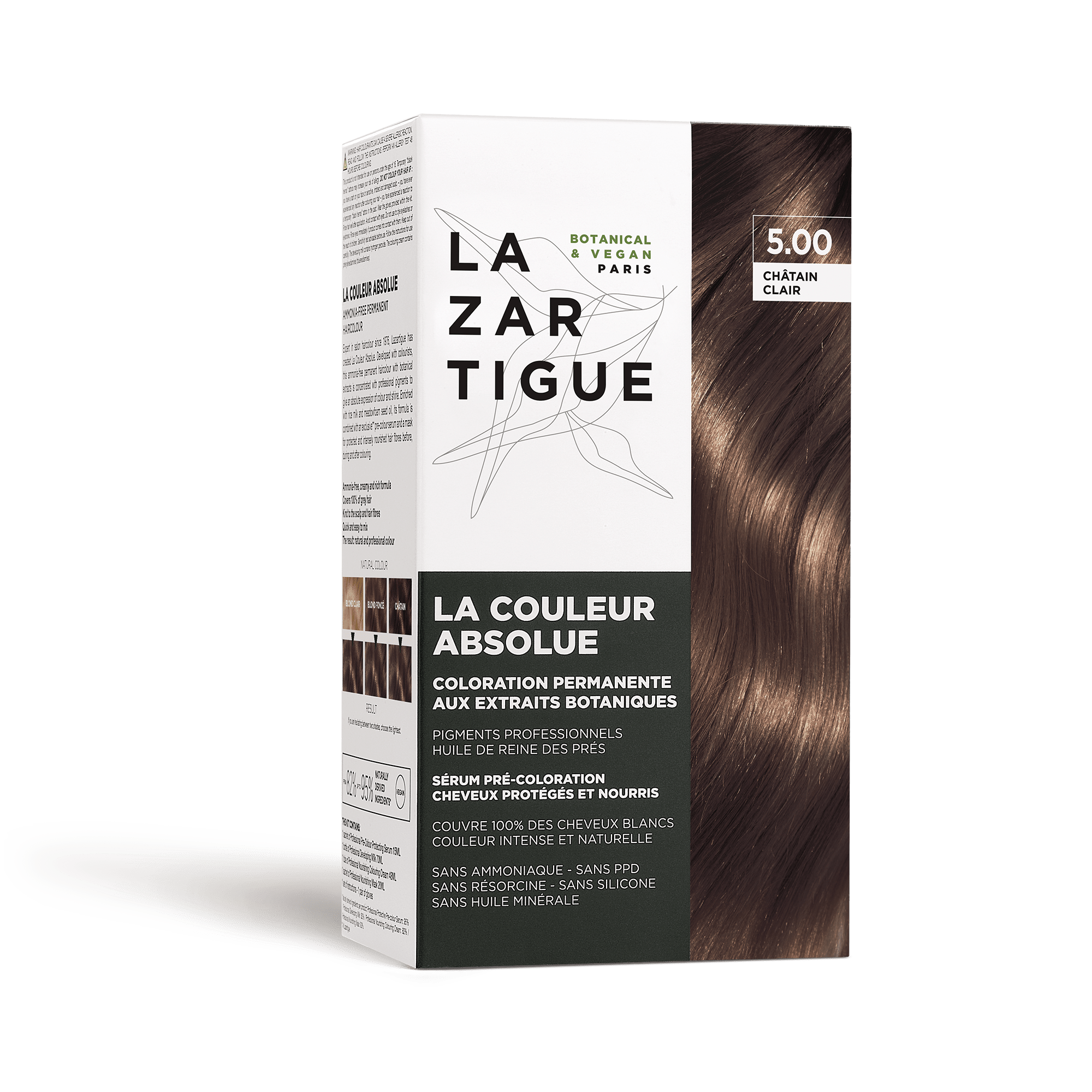 Lazartigue Permanent Hair Color_ 5.00_ Light Brown – Buy Now at Healtsy