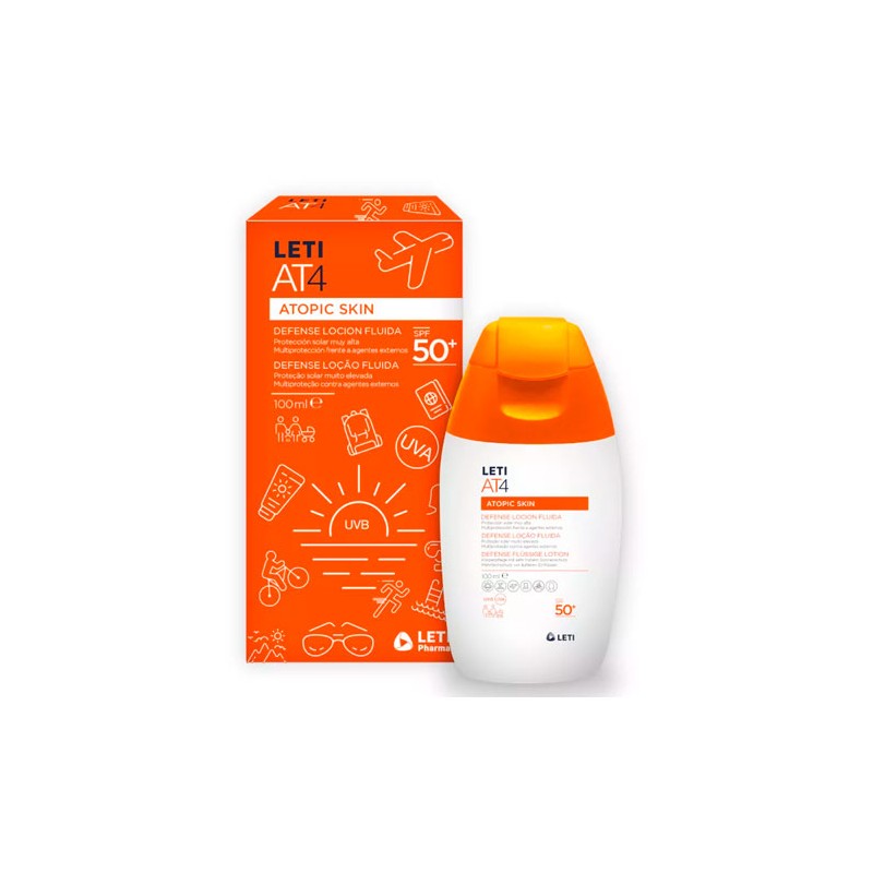 Letiat4 Defense Lotion Fluid SPF50+ - 100ml - Healtsy