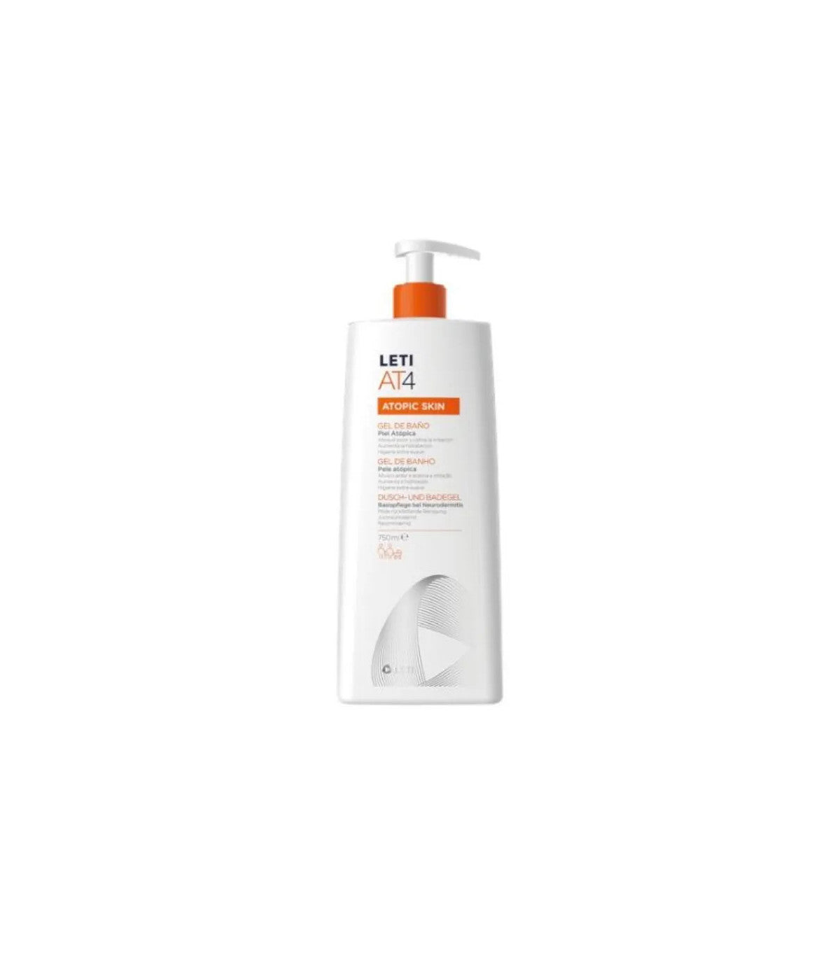 Leti AT4 Atopic Skin Shower Gel 500ml - Healtsy