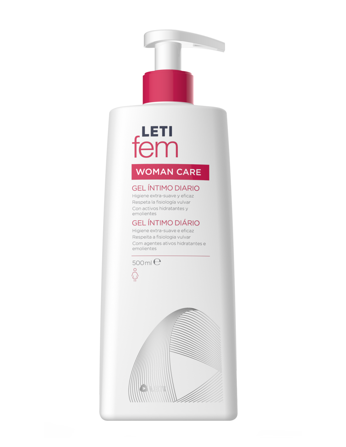 Letifem Woman Intimate Gel - 500ml - Healtsy