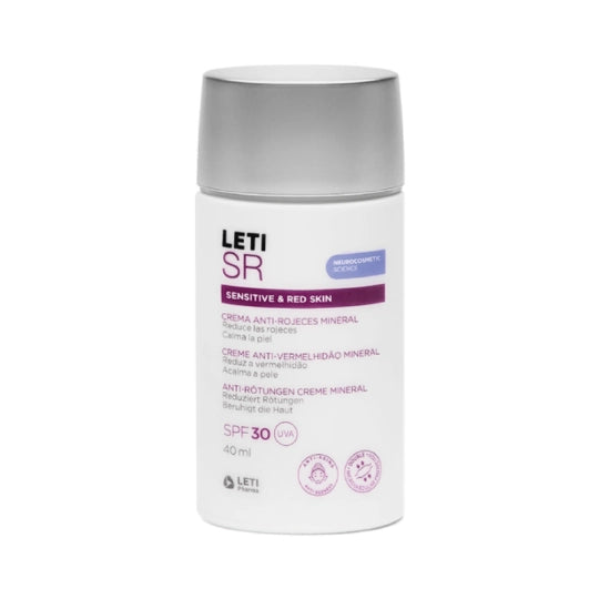 Leti Sr Mineral Anti-Redness Cream SPF30 40ml - Healtsy