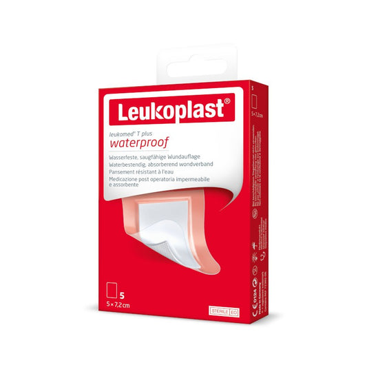 Leukoplast T Plus Dressing w/ Compress_ 5X7.2cm (x5 units) - Healtsy