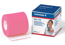 Leukotape K Kinesiology Tape_ Pink _5cm x 5m - Healtsy