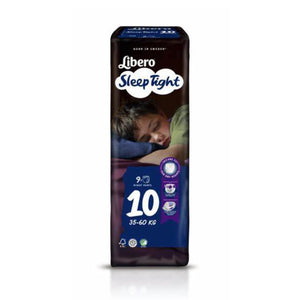 Libero  Sleeptigh Absorbent Underwear_ 35-60Kg _ Size 10 (x9 units) - Healtsy