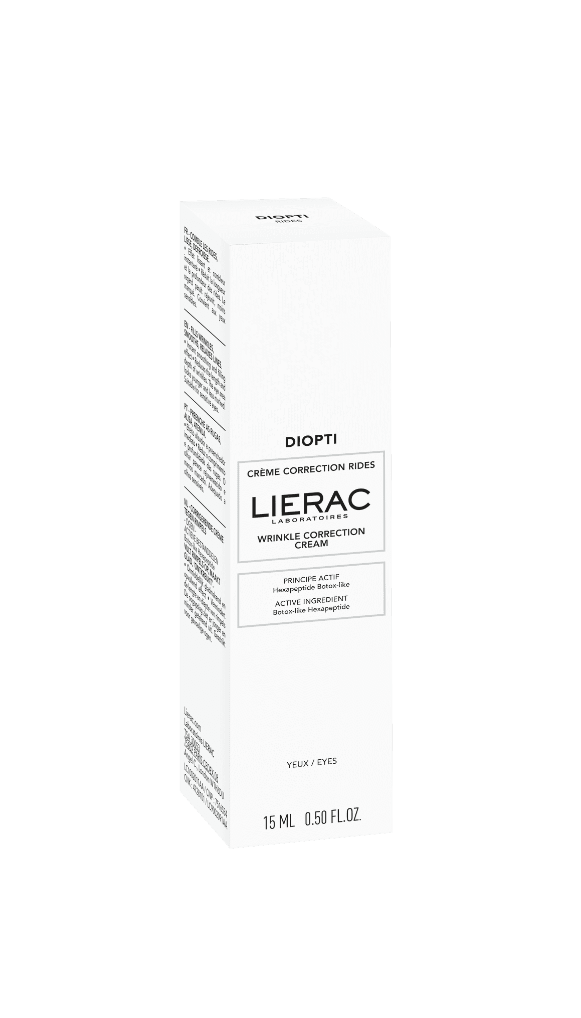 Lierac Dioptiride Eye Wrinkle Corrector Cream - 15ml – Buy Now at Healtsy