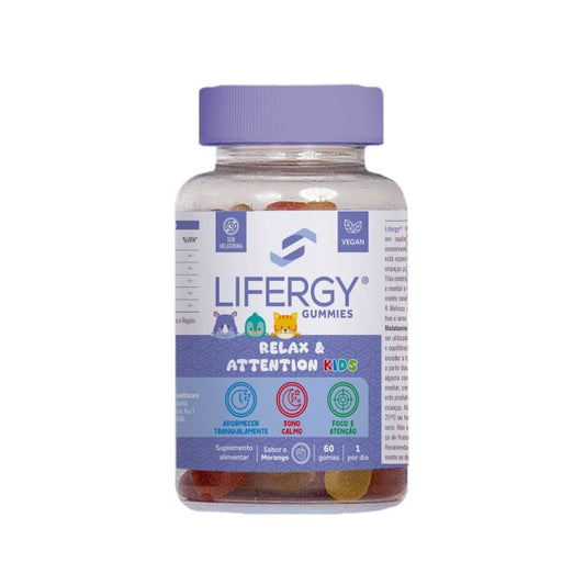 Lifergy Gummies Relax Attention Kids (x60 gummies) - Healtsy