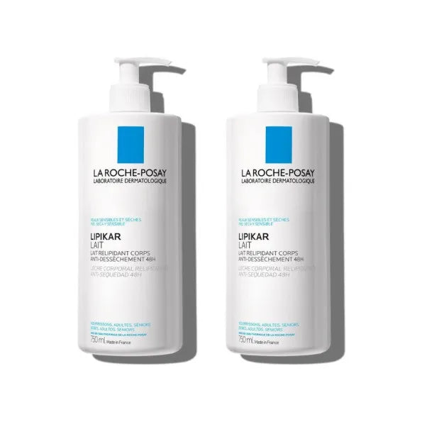 La Roche-Posay Lipikar Fluid - 750ml (Double Pack) - Healtsy