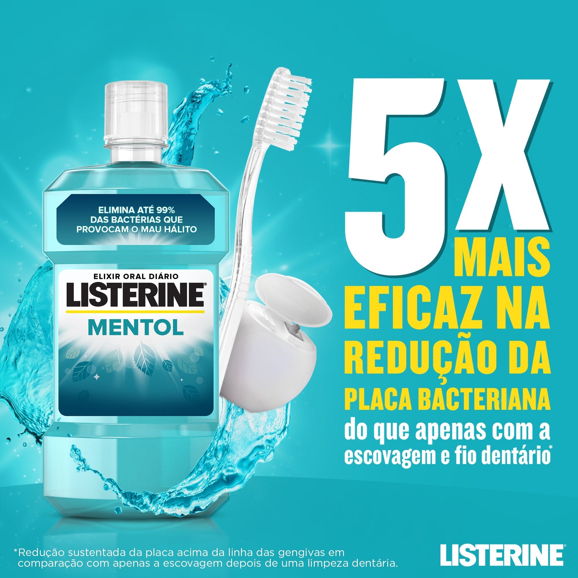 Listerine Elixir Menthol - 500ml – Buy Now at Healtsy