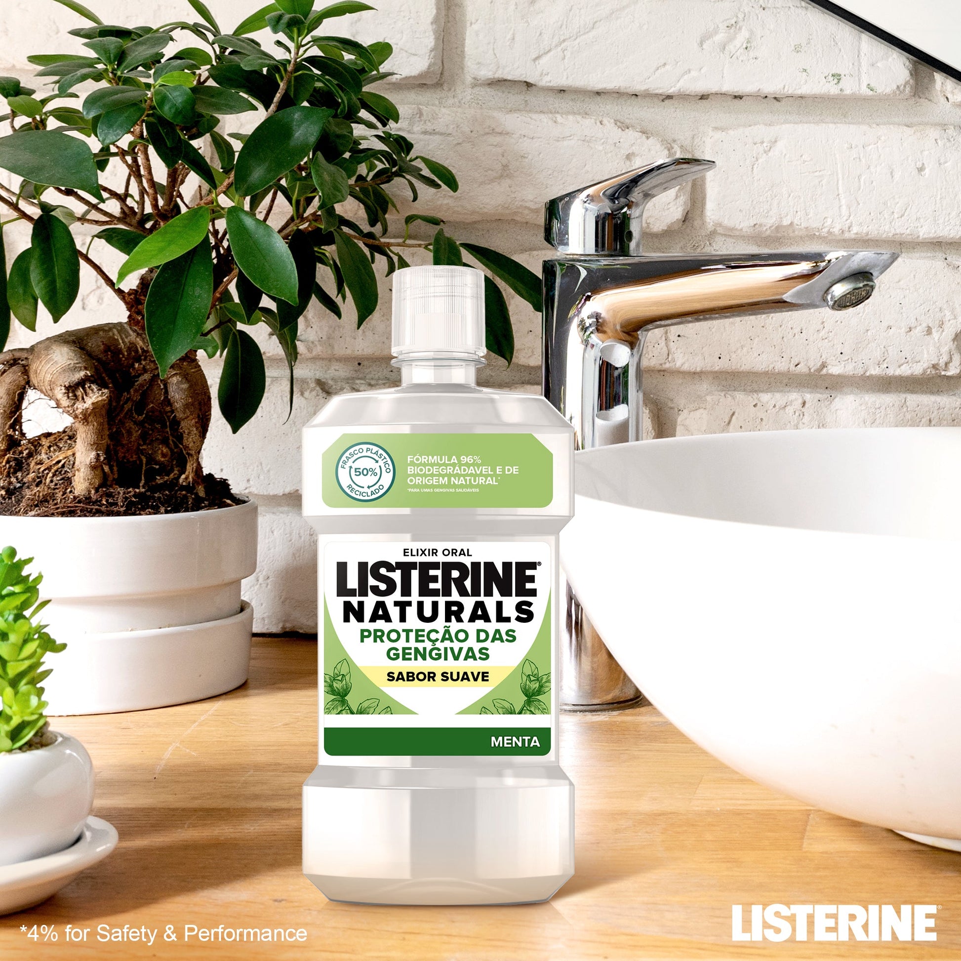 Listerine Natural Gum Protection - 500ml – Buy Now at Healtsy
