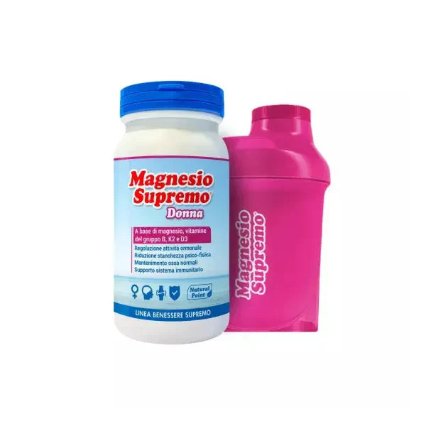 Magnesio Supremo Donna Powder – 150g + Free Shaker - Healtsy