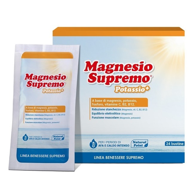 Supreme Magnesium Potassium+ - 4.8G (x24 sachets) - Healtsy