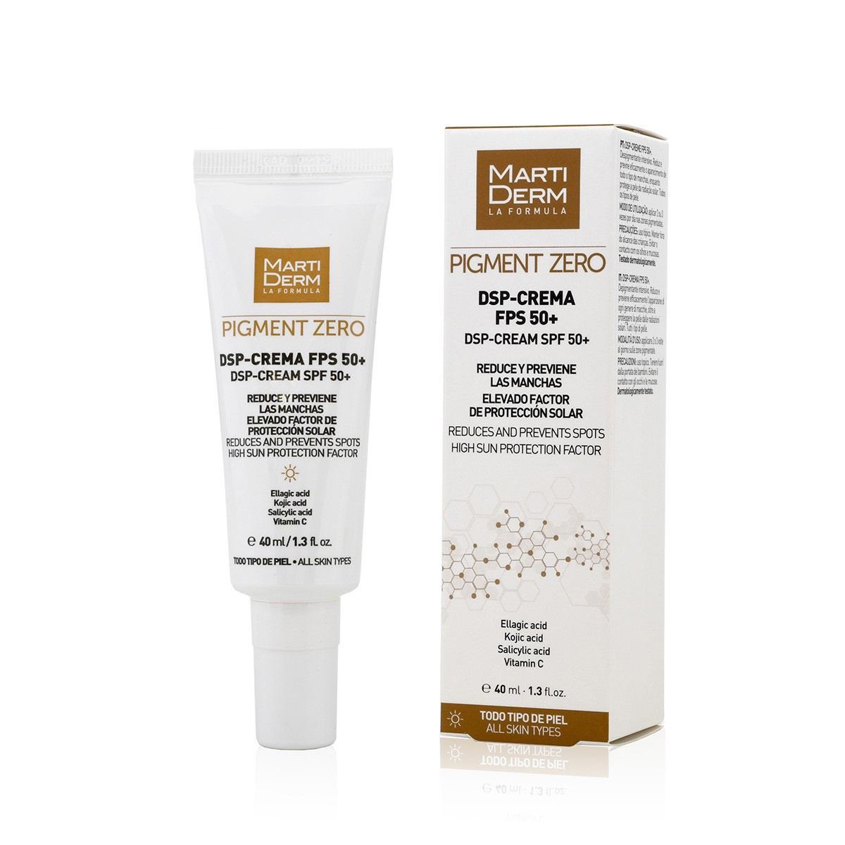 Martiderm Depigmenting Cream SPF50+ - 40ml – Buy Now at Healtsy