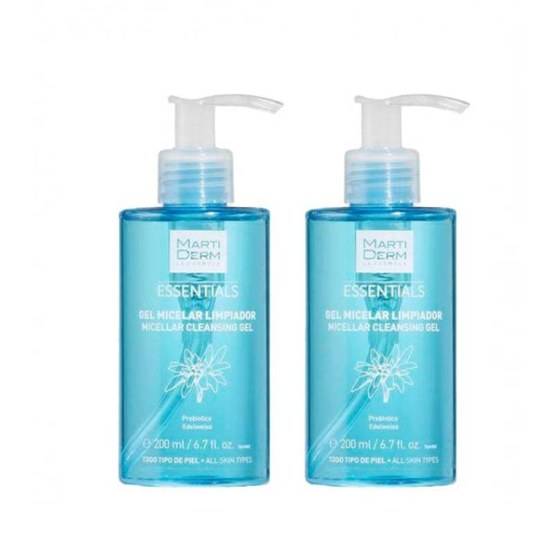 Martiderm Micellar Cleansing Gel - 200ml (Double Pack)