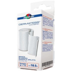 MasterAid Dermatess Elastic Gauze Bandage with Edge - 5m x 10cm