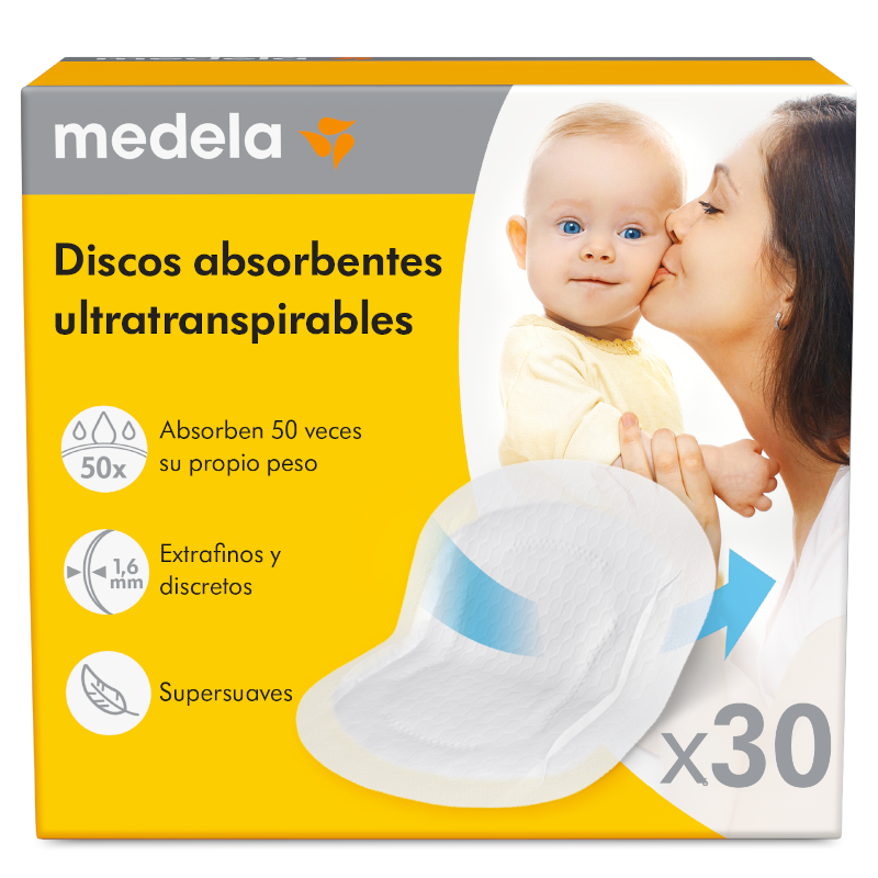 Medela Ultra Breathable Breast Protector (x30 units) - Healtsy