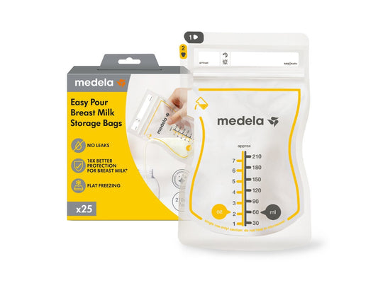 Medela Easy Pour Milk Storage Bag (x25 units) – Buy Now at Healtsy