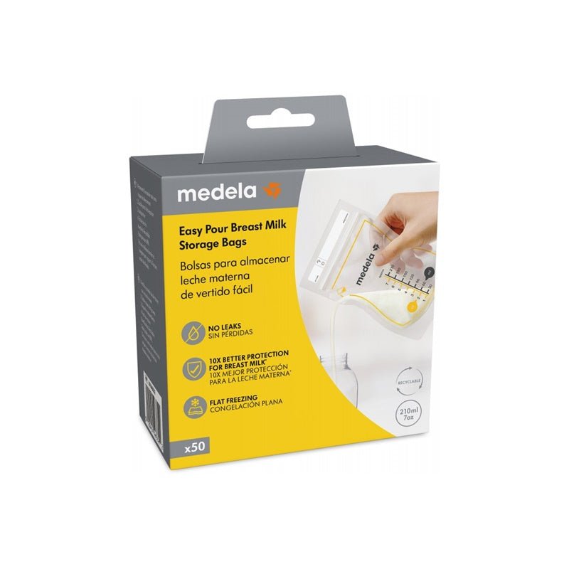 Medela Easy Pour Milk Storage Bag (x50 units) – Buy Now at Healtsy