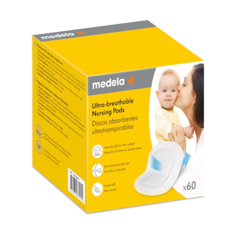 Medela Ultra Breathable Breast Protector (x60 units) – Buy Now at Healtsy