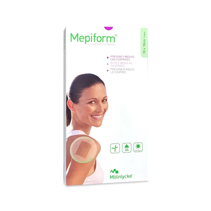 Mepiform Dressing - 10x18cm (x5 units) - Healtsy