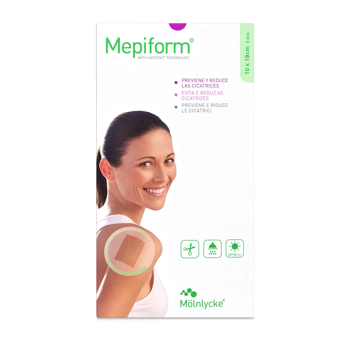 Mepiform Dressing - 10x18cm (x5 units) - Healtsy [grok-v1]