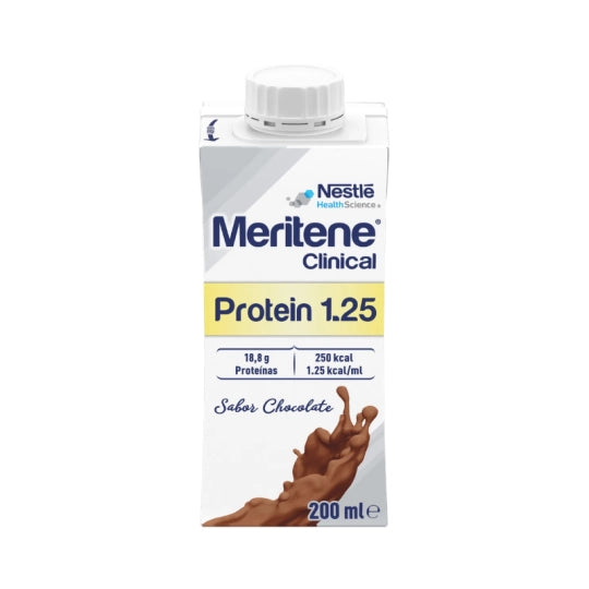 Meritene Clinical Protein 1.25g Chocolate - 200ml (x4 units) - Healtsy