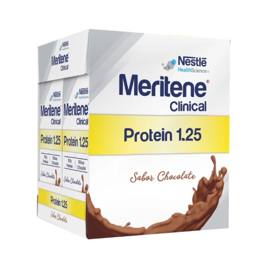 Meritene Clinical Protein 1.25g Chocolate - 200ml (x4 units) - Healtsy