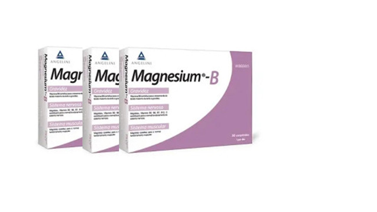 Magnesium B (x30 tablets) Triple Pack - Healtsy
