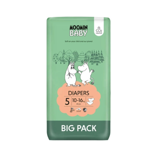 Moomin Baby Diapers Size 5_ 10-16Kg (x60 units) - Healtsy