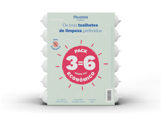 Mustela Bebe Cleansing Wipe without Perfume 3=6 – Buy Now at Healtsy