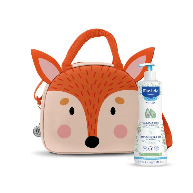 Mustela Baby Normal Skin Cleansing Gel - 750ml (Fox Lunchpaket) - Healtsy