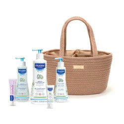 Mustela Baby Essentials Basket - Mocca - Healtsy