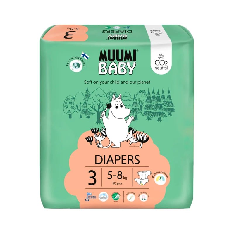 Muumi Baby Diaper_ Size 3_ 5 - 8kg (x50 units) – Buy Now at Healtsy