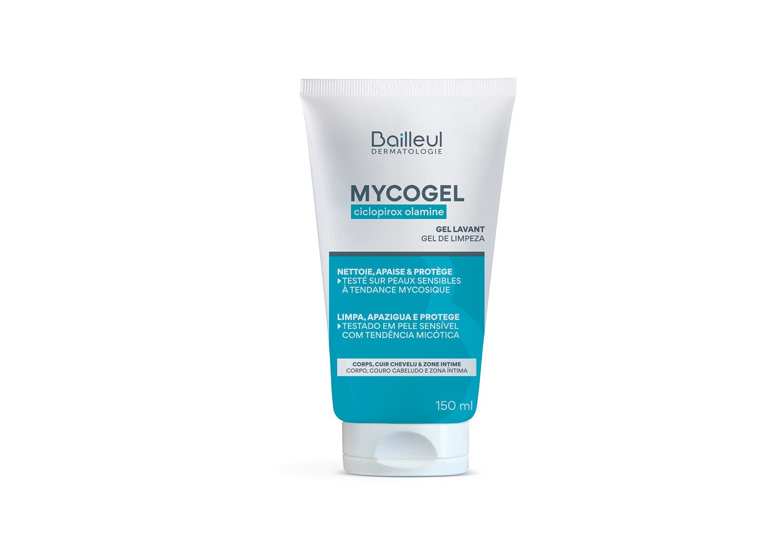 Mycogel Ciclopirox Olamine Cleansing Gel - 150ml – Buy Now at Healtsy
